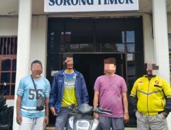 Team Paniki Polsek Sorong Timur Ringkus Terduga Spesialis Curanmor, Honda Genio Hasil Curian Berhasil Diamankan