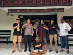Polsek Sorong Barat Amankan Terduga Begal-Jambret, Diduga Beraksi di 20 TKP