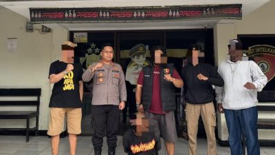 Polsek Sorong Barat Amankan Terduga Begal-Jambret, Diduga Beraksi di 20 TKP