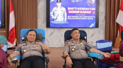 Setetes Darah, Sejuta Harapan: Ditlantas Polda Papua Barat Daya Gelar Donor Darah di HUT ke-71