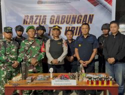 Perkuat Deteksi Dini, Lapas Sorong Gelar Razia Gabungan di Blok Hunian Guna