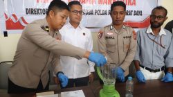 22,86 Gram Sabu Dimusnahkan Polda Papua Barat Daya, Barang Bukti Perkara JRT Alias IAN