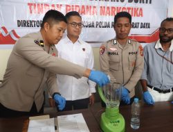 22,86 Gram Sabu Dimusnahkan Polda Papua Barat Daya, Barang Bukti Perkara JRT Alias IAN