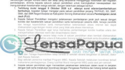 Karhutla Cekik Kabupaten Sorong, Udara Memburuk: Sekolah Dipaksa Beralih ke Pembelajaran Jarak Jauh