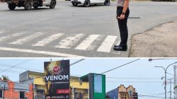 Bukan Sekadar Instruksi, Kapolda dan Wakapolda Papua Barat Daya Turun Langsung Atur Lalu Lintas Pagi